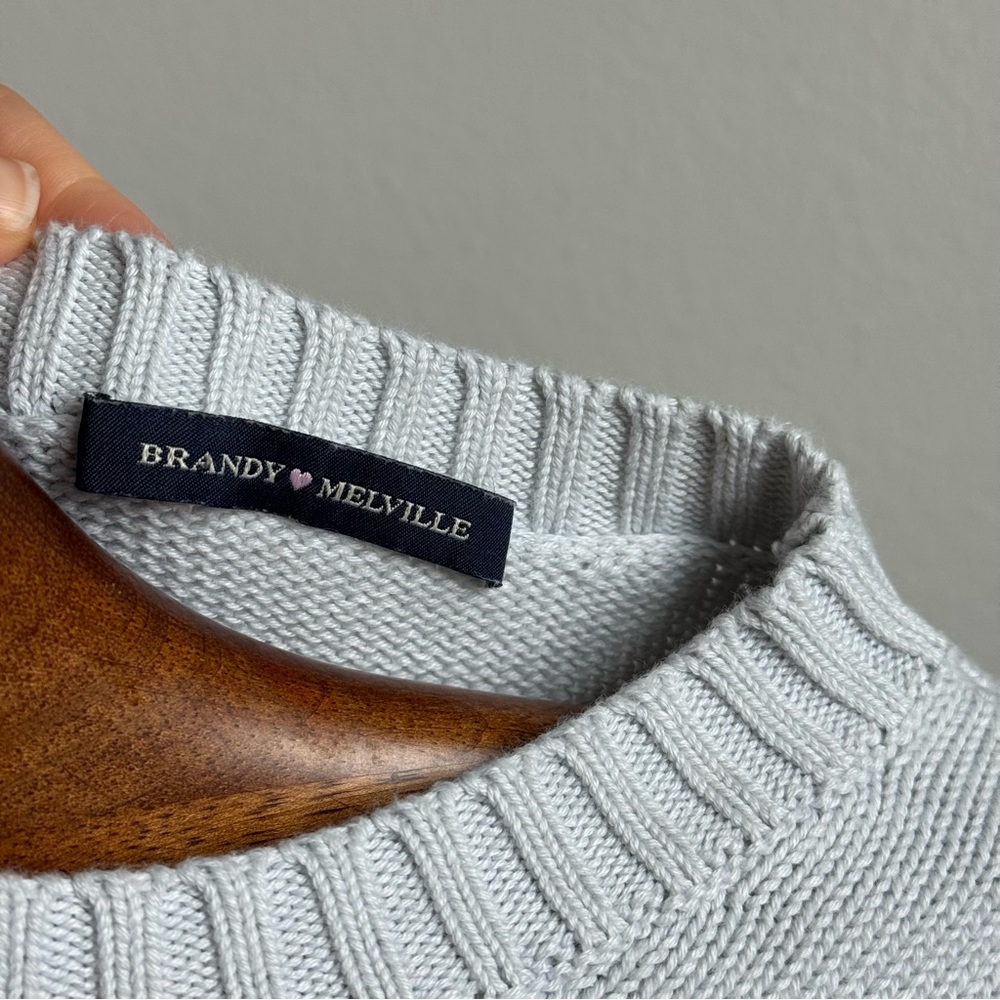 Brandy Melville USA Flag Sweater – Made in Italy – 100% Cotton – One Size (S-L) - Picture 7 of 12